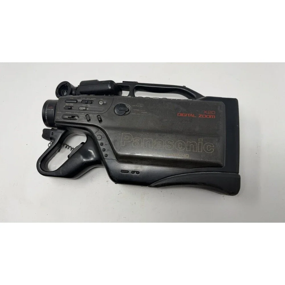 Panasonic OmniMovie VHS HQ Camcorder Case AS-IS Parts Repair Untested